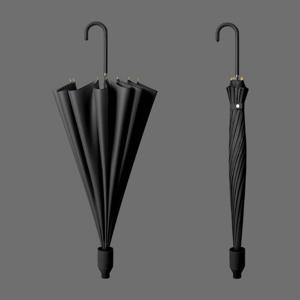 자체 방수커버 물빠짐 장우산 2color