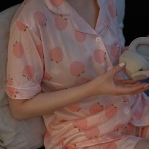 복숭아 여름 홈웨어 잠옷 세트