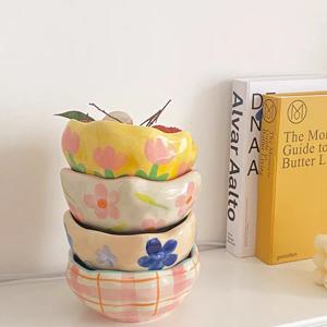 어글리 요거트볼 (4colors) 홈카페 면기 시리얼 샐러드