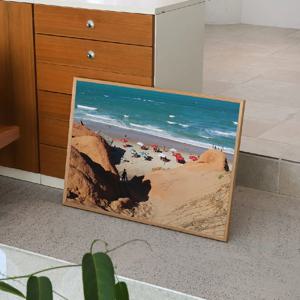 바다포스터 여름감성 해변 풍경 가로포스터 액자 Deep summer