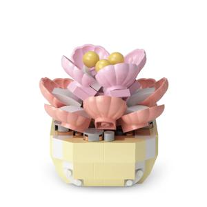 YKO 식물 꽃 하트칼랑 253피스 P1249 미니 블록 취미 나노블럭 조립 장식 인테리어