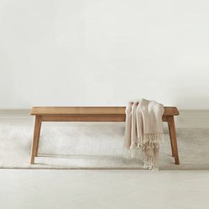 스틸슨 애쉬 원목 2인 벤치 의자 1250