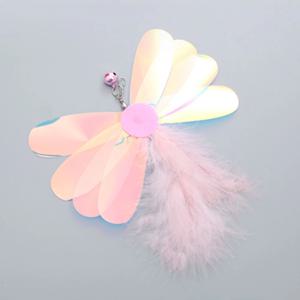 홀로그램 필름 나비 미끼 리필 고양이 낚시대