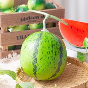 동그란 수박 모형 (지름 13cm)
