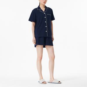 여 코튼 블렌디드 3부 파자마 세트 (3 colors)
