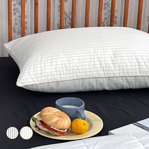 보송한 부드러운 면베개커버 2colors 에어프레쉬 순면 스트라이프 베개커버