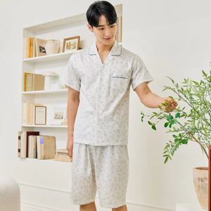 20대남자선물 순면파자마 반팔 시원한 잠옷 실내복 홈웨어 편한옷