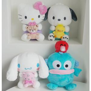 산리오 정품 봉제인형 26cm 캐릭터인형 귀여운 포차코 헬로키티 시나모롤 한교동 산리오인형