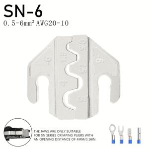 TEMU 전문 전기공의 압착 도구 키트 - 니켈 도금 합금강, 4mm 폭 슬롯 잇대 압착용 - SN-02C, 03H, 06, 06WF, 58B, 2549, 2546B