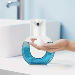 TEMU 1pc 자동 비누 분사기, USB 충전, 벽걸이, 파라벤 프리, ABS 소재, 욕실, 주방, 식사, 식기 세척, 청소실에 적합 - ≤36V 작동 전압