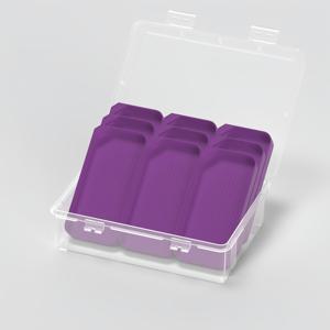 TEMU 9pcs 페인팅 트레이는 큰 외부 상자와 함께 제공됩니다 - 플라스틱 정리함 보관함, 페인팅 보관 세트, 비즈 및 보석 제조 도구