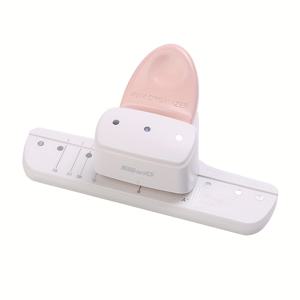 TEMU 1pc 4mm 소형 구멍 펀치, M5 A7 A6 및 더 많은 크기 펀치, 3구멍 펀치, 플라스틱 소재, DIY Pape용