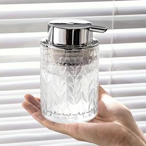 TEMU 1개 BPA 프리 유리 거품 손 비누 디스펜서 - 무향, 욕실 및 주방에 적합