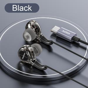 TEMU HiFi 무손실 사운드가 있는 액티브 노이즈 캔슬링 유선 TWS 이어버드, 듀얼 DD 하이파이델리티 스테레오, 버튼 제어, /iPhone 호환 영화/애니메이션/게이밍/TV용 애니메이션 오디오 기어 | 모던 헤드폰 | 고텍사우디오, 소음 차단 헤드폰