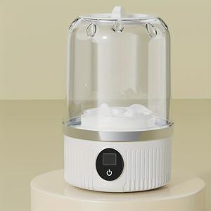 TEMU 휴대용 세탁기 - 2가지 모드 선택, 배터리 1500mAh*2, 속옷 별도 분류 보호 깊은 청소 무음 기능, 출장/가정/캠핑카용, 섬세한 옷 세탁, 선물 추천|세탁기