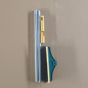 TEMU 2-in-1 내구성 강한 바닥 스크럽 브러시 & 스크래퍼 - 120° 회전 강모, 인체공학적 노란색 및 녹색 플라스틱 청소 도구 (그라우트, 타일, 욕실, 주방, 파티오용) - 전기 필요 없음, 다목적 스커프버, 쉬운 그립 디자인, 가정용 관리|수세미