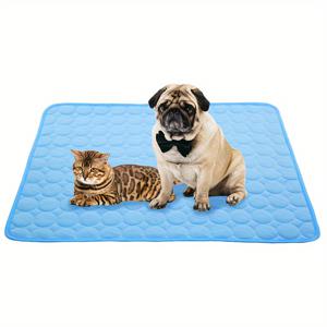 TEMU 이우이드 1개 여름 시원한 매트 & 슬리핑 패드 - 중소형 강아지용 통기성 세탁 가능 침대패드, 초부드러운 코지 슬리핑 매트