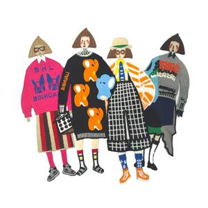 TEMU 4개 세트 카툰 패치 - 도시 패션 디자인, 혼합 컬러, 부드러운 천 아이언온 패치 (접착제 없음, 바늘과 실로 꿰매기), 티셔츠 장식용, 재미있는 패션 액세서리, 섬세한 자수