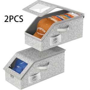 TEMU 1/2 새로운 야구 모자 정리 상자, 옷 보관 상자, 모자 보관, 모자 상자, 대용량, 접이식, 공간 절약, 남성과 여성에게 적합한 유니버설 옷장 보관 상자, 옷장, 여행, 디스플레이, 수집, 보관, 정리|남자모자