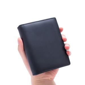 TEMU 빈티지 스타일 남성용 정품 가죽 지갑 - 다기능 비즈니스 삼단 접이식, 다양한 카드 슬롯 포함|명함지갑