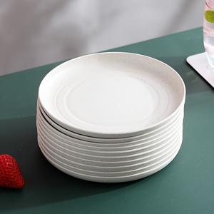 TEMU 10개 라운드 플라스틱 접시 15cm/5.91인치 - 과일, 샐러드, 디저트, 칩용 경량 무너지 않는 다목적 트레이 - 파스텔 퍼플, 민트 그린, 스카이 블루, 핑크, 화이트 - 파티, 캠핑, 피크닉, 바비큐용 - 세척 가능한 식기류, 파티 용품, 생동감 있는 서빙웨어, 내구성 있는 식기