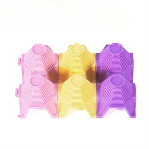 TEMU 3pcs 컬러풀한 파충류 은신고 - 조립형 게코 및 도마뱀 쉼터, PP 재질, 열대 스타일, 소형 애완동물에 이상적, 파충류 텔라리움 장식, 파충류 은신지점 | 화려한 은신고 | 내구성 있는 은신고, 파충류 액세서리