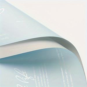 TEMU 20pcs 꽃 포장지, 방수 꽃집 꽃다발 종이, DIY 공예