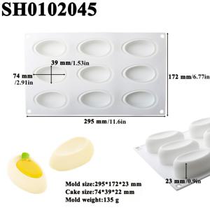 TEMU 1pc 3D 실리콘 몰드, DIY 푸딩을 위한 퐁당 몰드 초콜릿 캔디 디저트 아이스 큐브 껌 붙여넣기 컵케익 케이크 토퍼 장식 비누 몰드 수제 , 베이킹 도구, 주방 가제트