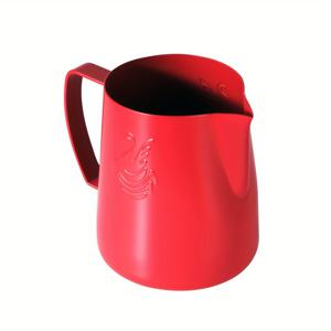 TEMU 400ml 용량의 스테인레스 스틸 우유 거품기 - 테프론 코팅된 스완 라떼 아트 펜, 커피를 위한 우유 거품 컵, 정밀한 따르기를 위한 바리스타 카푸치노 크리머와 함께한 확장된 홈이 있는 제품