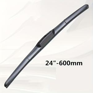 TEMU 2개 세트 범용 3단계 와이퍼 블레이드, 모든 날씨에 적합한 천연 고무 소재의 조용한 청소, 대부분의 차량에 맞음, 노화 방지 내구성 디자인, 비/눈/태양용 다양한 사이즈, 발렌타인데이, 어머니날, 라마단
