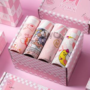 TEMU 4개 세트 핑크 남성 박시 속옷, 아이스 남성 탄력 있는 박시 속옷, 강력한 남성 통기성 빠른 건조 박시 반바지, 남자친구, 남편, 아버지, 형제를 위한 선물, 휴일 선물