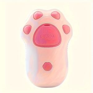 TEMU USB 충전식 3in1 펫 브러시 - 고양이와 강아지를 위한 전기 스팀, 빗 및 마사지 도구 (36V 이하 전압, 실리콘 브러쉬 헤드)