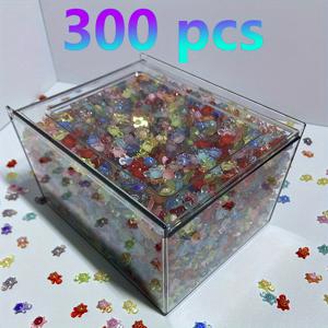 TEMU 300개 라이트 미니 거북이 - 다양한 색상, 어둠 속에서 빛나는, DIY 프로젝트, 데스크탑 장식, 정원, 네일 아트, 폰 케이스 장식에 적합 - 다용도 실내/실외 사용, , 어머니, 아버지의 날 및 크리스마스 선물로 좋음, 거북이 정원 장식
