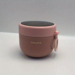 TEMU 1pc 플라스틱 열 도시락 상자, 절연 점심 컵, 캠핑 및 피크닉 용 휴대용, 식품 용기, 도시락 상자