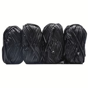 TEMU 14.1oz 모조 가죽 실, 4팩, 다색 크로셰 및 니트 재료, 가방, 담요, 쿠션, 카펫, 폴리에스터 섬유, 다양한 색상|뜨개실