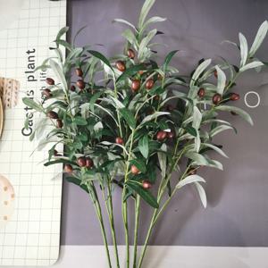 TEMU 5가지 가지 29.5인치 인공 올리브 가지 인공 식물 녹색 긴 줄기 인공 올리브 가지 줄기 인공 식물 올리브 가지 잎 화병 사무실 크리스마스 주방 홈 웨딩 실내 장식
