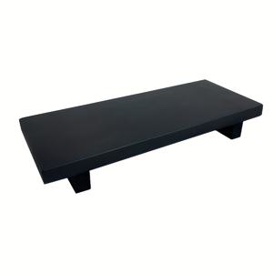 TEMU 1pc 작은 나무 트레이 베이스 농가 욕실 장식 나무 스탠드 주방 싱크대, 화장대, 카운터탑, 싱크대에 적합