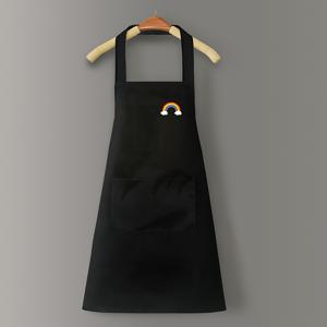 TEMU 1pc 카투스 만화 앞치마 가정용 남성 및 여성 주방 스팟 방수 및 방수 앞치마 손을 닦을 수 있습니다 방수 및 방수 앞치마 카투스 웨스트 남성 및 여성 주방 요리 커버 올 아웃도어 주방 용품