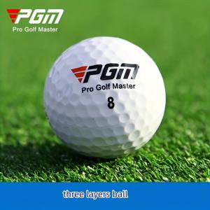 TEMU 1개, PGM TPE 골프 볼 - 고성능, 프로 플레이 준비 완료, 44g, 경도 80, 내구성 및 일관성