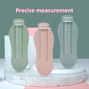 TEMU 아동 친화적인 발 측정 도구 - 신발 쇼핑에 이상적, 내구성이 뛰어난 플라스틱으로 제작, 부츠 및 보석에 이상적입니다.