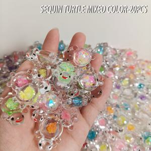 TEMU 20개/10개 투명 거북이 시퀸, 다양한 색상으로 매치하기 좋고 아름다운 DIY 장식 세트/어항 장식/데스크탑 장식/홈 데코/행사 및 파티 용품 소품과 작은 선물용 장식