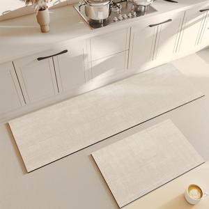 TEMU [국내발송] NovaCore 빨아쓰는 소프트 규조토 주방매트 + 발매트 2종 세트|발매트