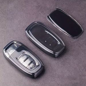 TEMU 아우디 자동차 A6, A7, A8, RS6, Q5, RS7, S5, S6, A4, SQ5에 적합한 풀커버 키 포브 케이스는 남성과 여성 모두에게 고급, 미니멀, 세련된 디자인을 제공합니다.