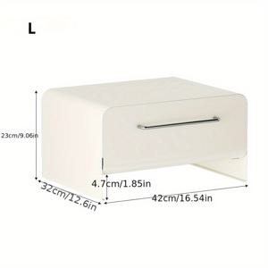 TEMU 1pc Luxe Metal Kitchen Drawer Organizer, 다기능 보관 선반 커피 메이커, 차, 향신료, 화장품 - 비식품 접촉, 서랍 스타일|커피|화장품정리함