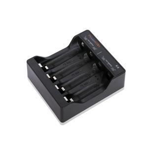TEMU POWERKAN LED 디스플레이가 있는 컴팩트 USB Ni-MH 배터리 충전기 - 2/4 AA/AAA 배터리용 빠른 듀얼 채널 충전, 자동 꺼짐 및 트리클 충전 기술, 전원 관리 시스템 (배터리 미포함)