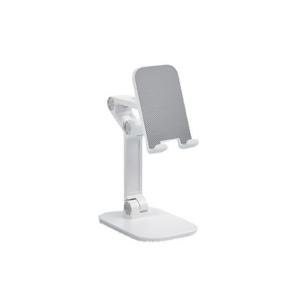 TEMU 1개 조절 가능한 휴대폰 스탠드 홀더, ABS 소재, 접이식 & 분리 가능, 4-11인치 스마트폰/iPad/태블릿 호환, 미끄럼 방지 & 스크래치 방지 패드, 책상용 마운트 - 블랙, 조절 가능한 가제트 홀더 | 접이식 디자인 | 내구성 있는 ABS 레진