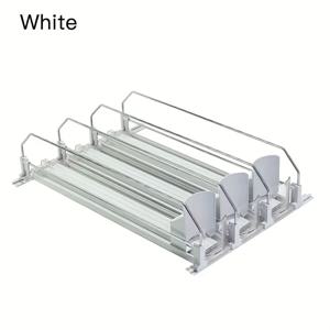 TEMU 3pcs/5pcs 조절 가능한 냉장고 음료 랙, 냉장고 소다 캔 정리함, 음료 푸셔, 소다 캔 물병 보관 랙, 냉장고, 주방, 공간 절약, 편리한 액세스 디자인|김치냉장고