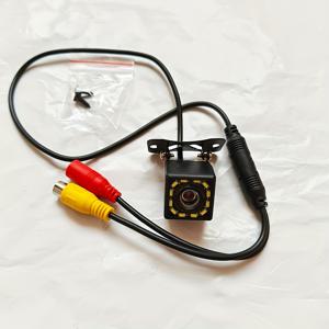 TEMU 12 LED HD CCD 자동차 전면 카메라 야간 투시 와이드 앵글 후방 주차 모니터링용 리버싱 백업 카메라