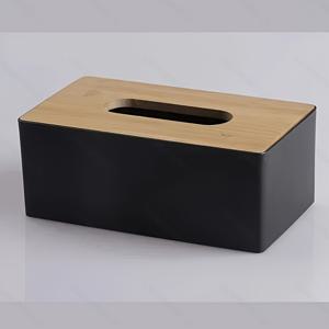 TEMU 대용량 나무 사각 티슈 박스 홀더 - 욕실, 거실, 침실 카운터탑, 홈 데코 액세서리, 할로윈, 크리스마스 장식용 1개 플라스틱 직사각형 티슈 보관함