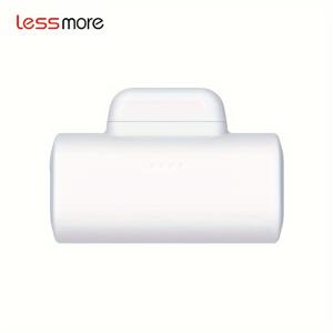 TEMU Lessmore Mini 5000mAh 휴대용 파워 뱅크 - 아이폰, 아이패드 및 장치용 소형, 경량, 듀얼 출력 USB-C 충전기, 여행용 파워 뱅크 | 소형 파워 뱅크 | 휴대용 충전기, 휴대용 충전기, 휴대용 충전기|보조배터리